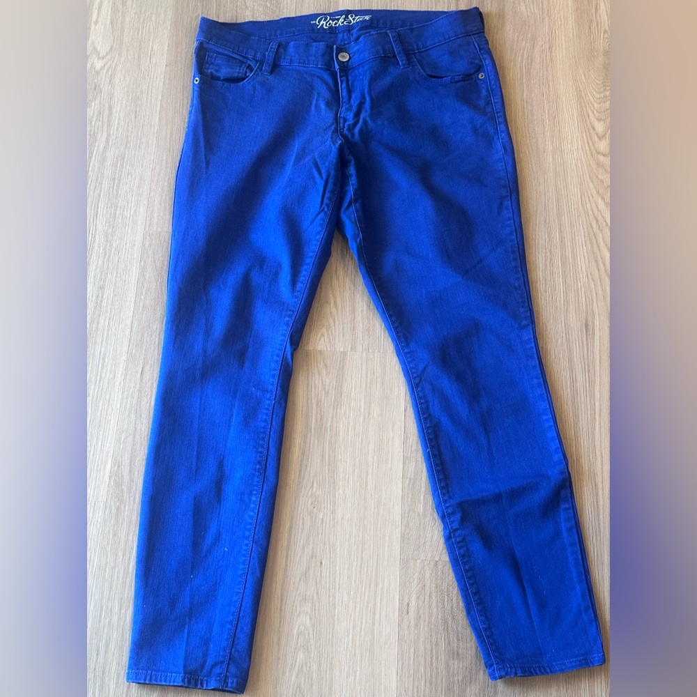 Old Navy Roxkstar Blue Skinny Size 14